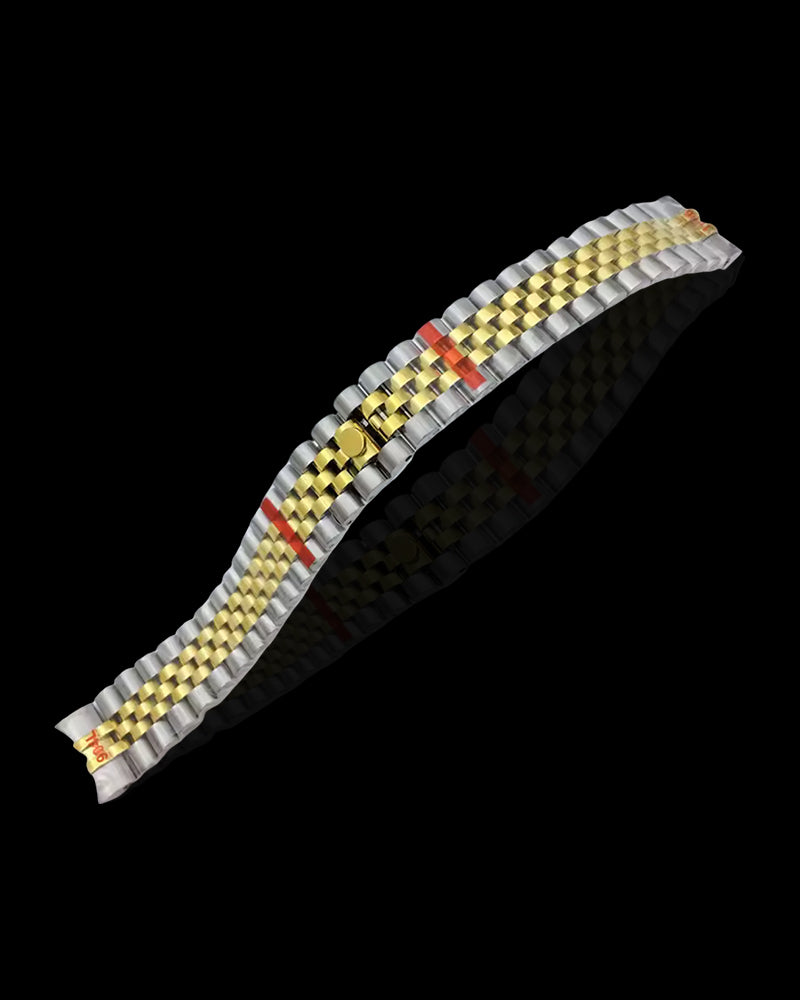 Metal band silver/gold 20mm